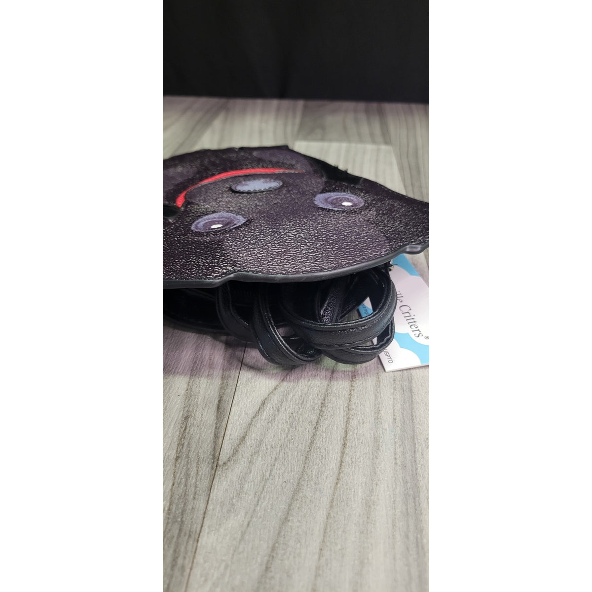 Super cute Black Lab w/ Red collar Crossbody purse