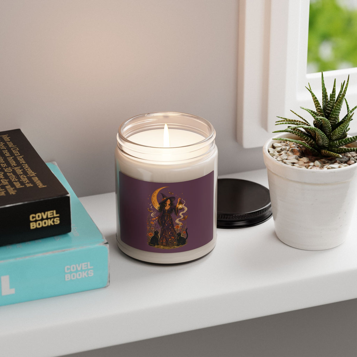 Witch Moon Cats Scented Soy Candle | 9oz