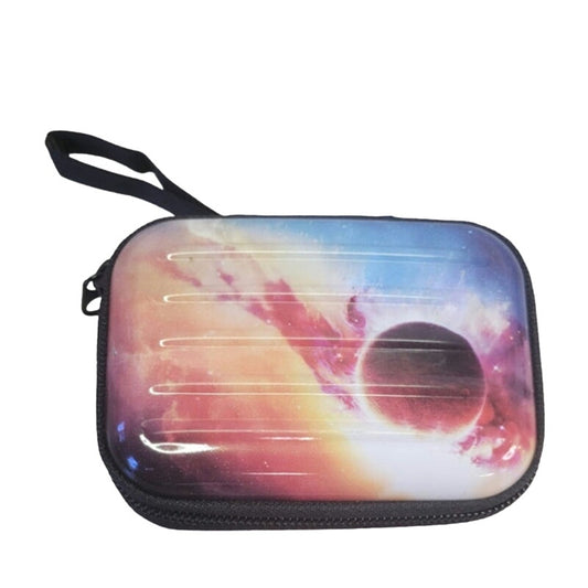 Cute square mini Galaxy iron coin purse