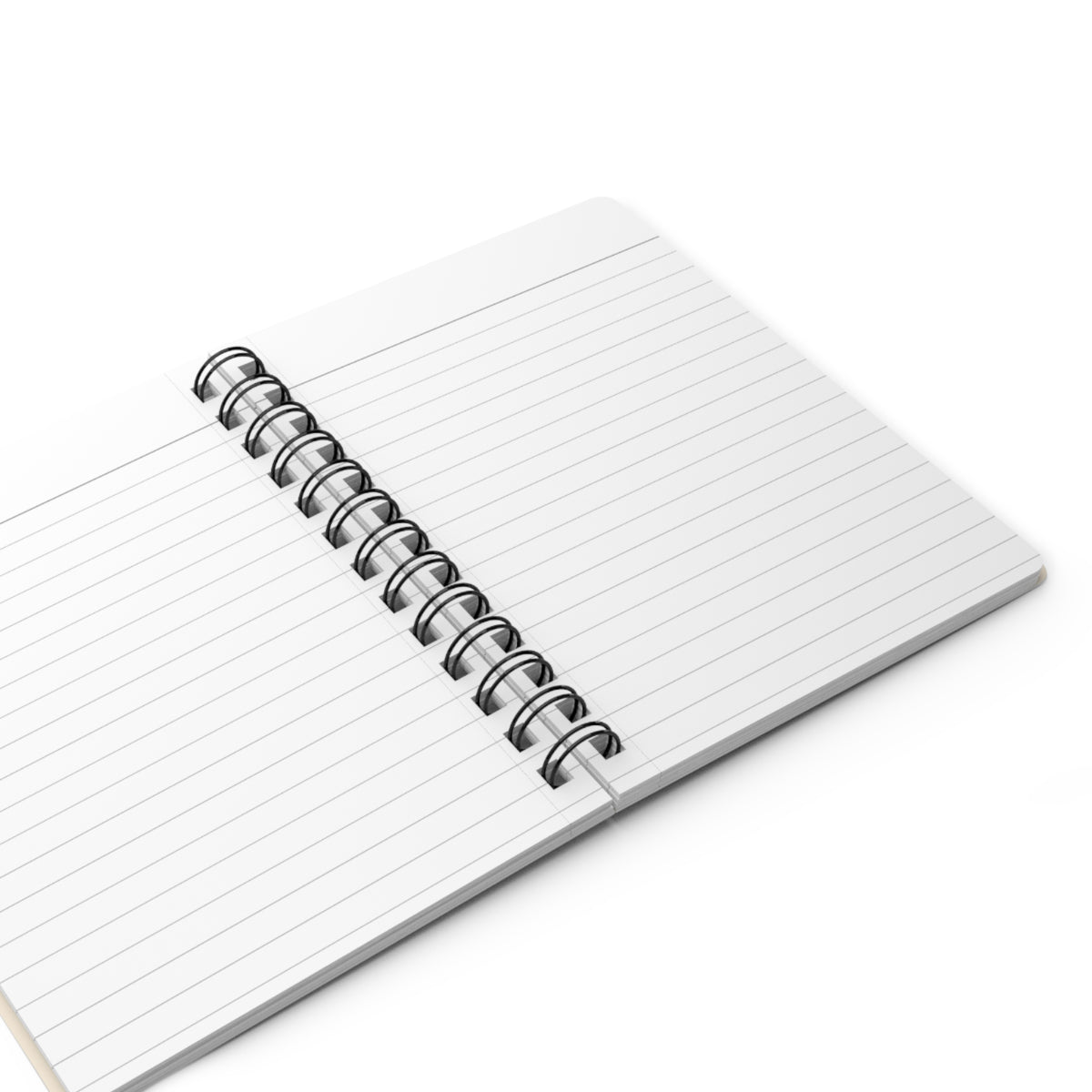 Bat Floral Journal — Halloween-Inspired Spiral Notebook with Crescent Moon & Orange Black Flower Design