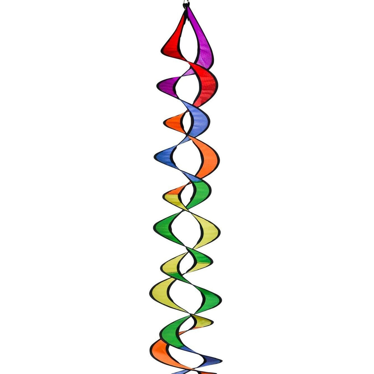 Rainbow Curly Duet Wind Spinner