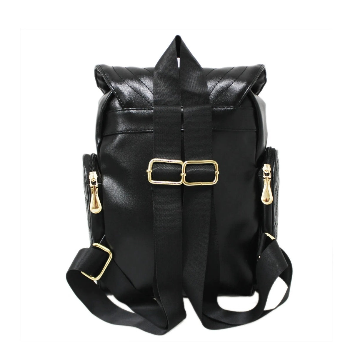 Black Owl Flap Backpack NWT